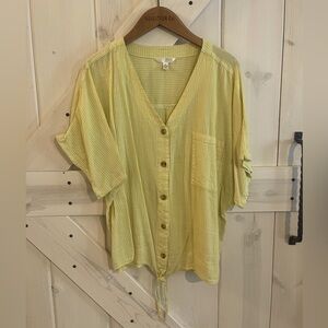 Short sleeve button up